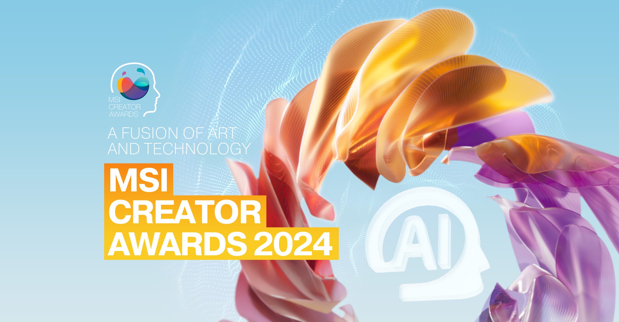 MSI Creator Awards Key Visual 3840x2000