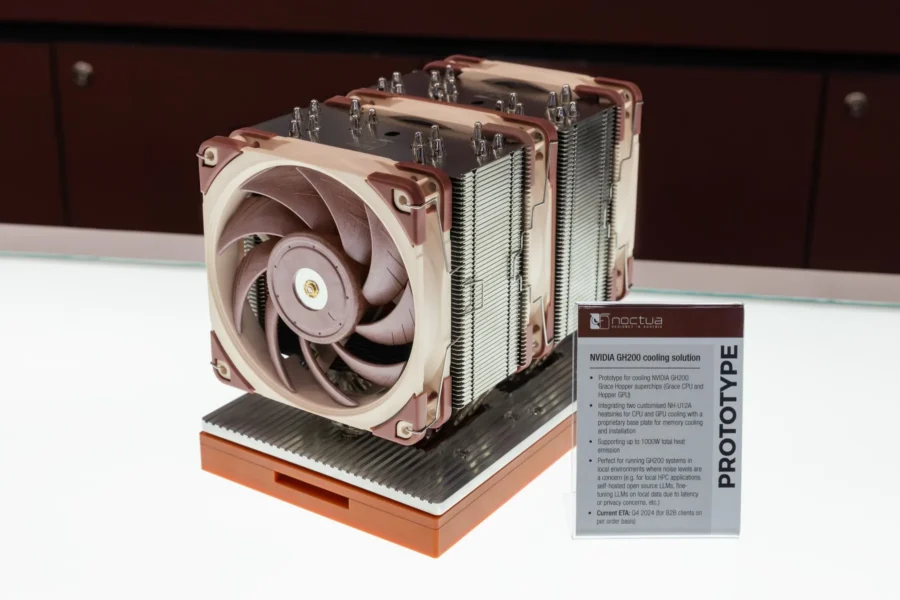 Noctua Computex 2024 Nvidia Gh200