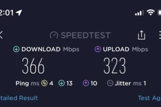 Fibr Speedtest Min