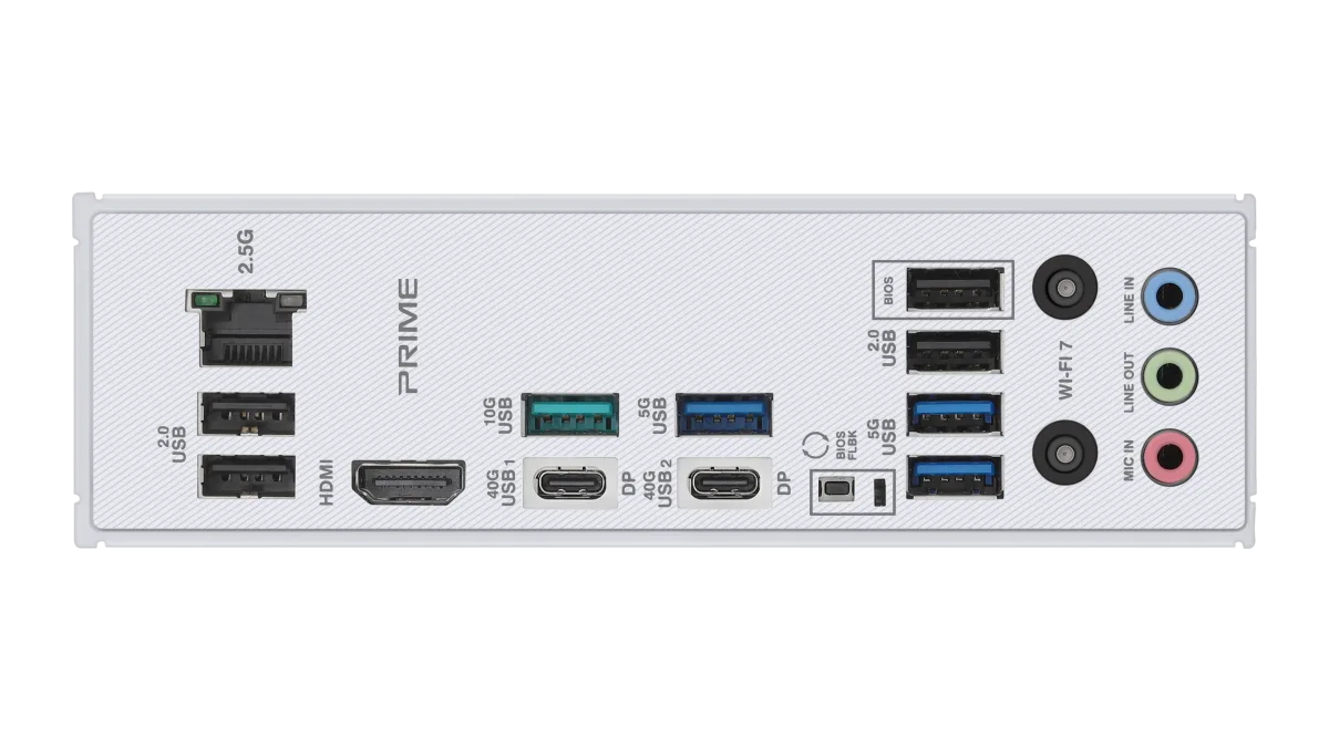 Prime X870-P WiFi IO