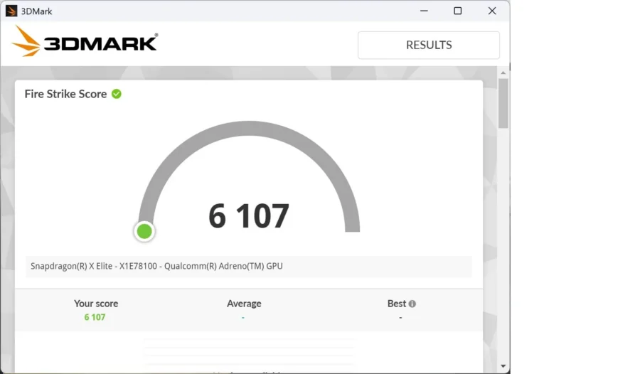 Firestrike Score Min