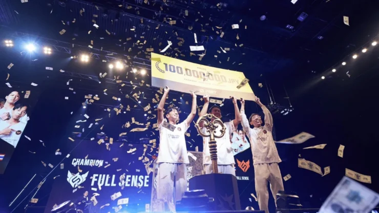 Full Sense Paravox Gold Rush Tournament Winner Img