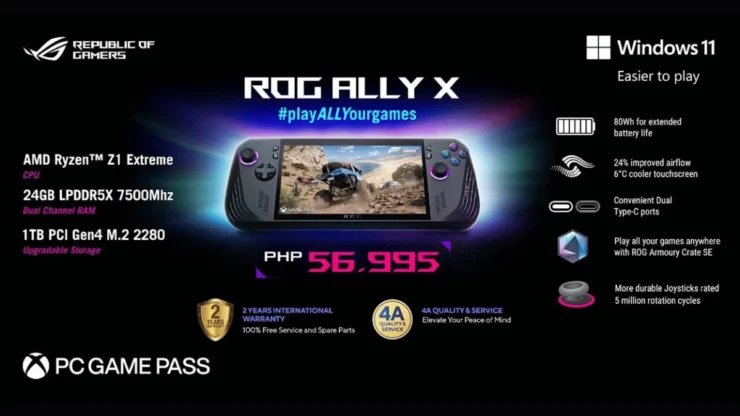 Rog Ally X Launch Img