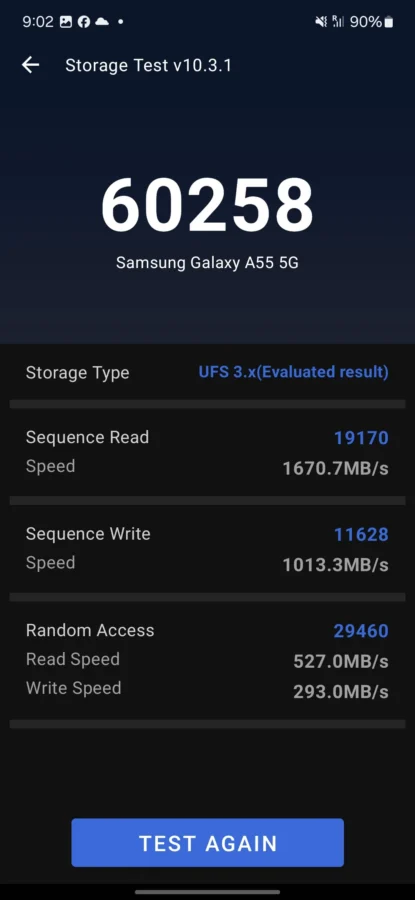 Galaxy A55 5G Screenshot 20240807 090208 Antutu Benchmark