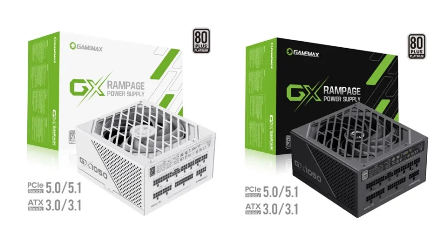 GX-1050 PRO BK GameMax GX-1050 PRO BK and WH models