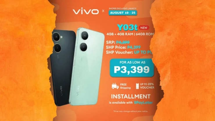 New Vivo Y03t Shopee Img