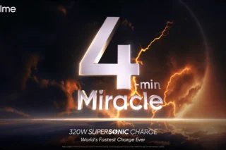Realme 320w Supersonic Charge Img