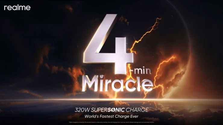 Realme 320w Supersonic Charge Img