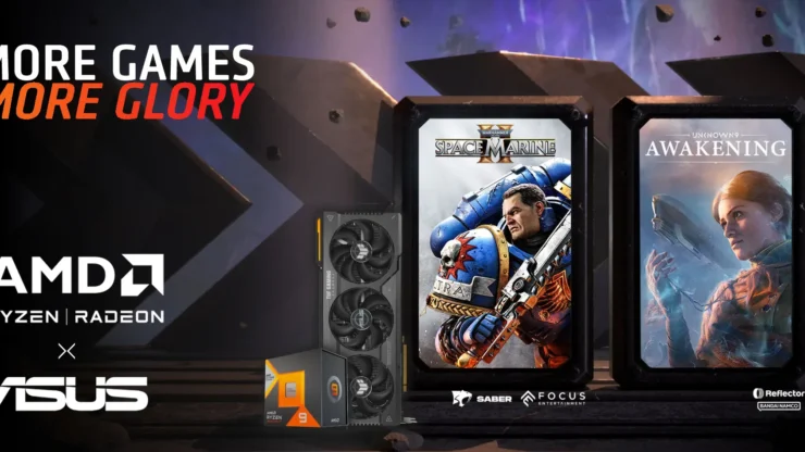 Warhammer 40k Asus AMD Banner