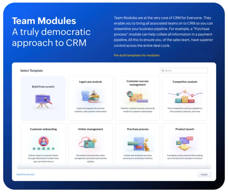 Crmforeveryoneteammodules