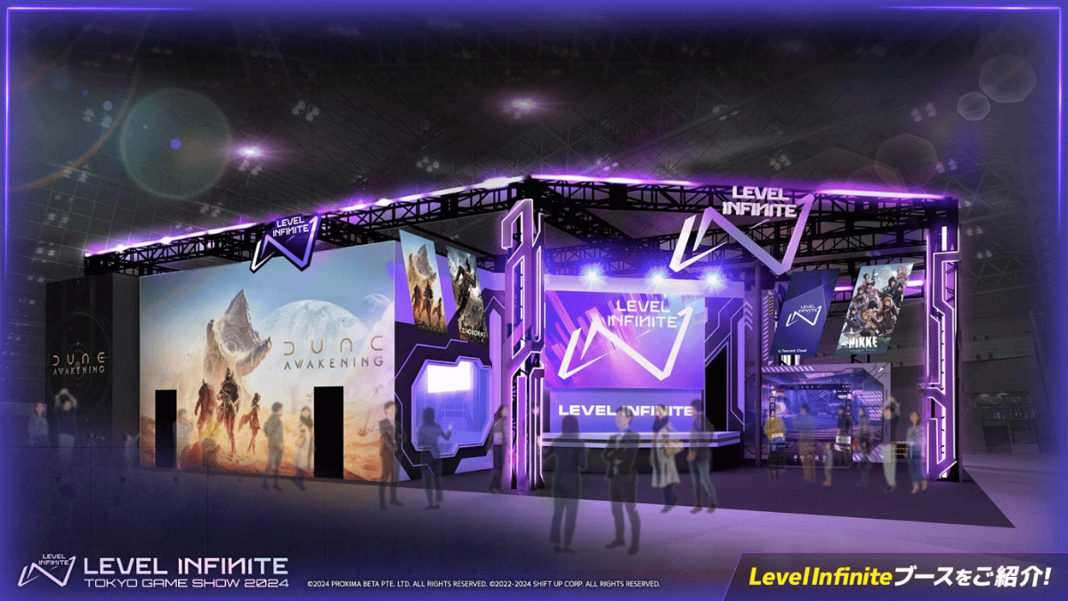 Level Infinite shares details of its presence at Tokyo Game Show 2024