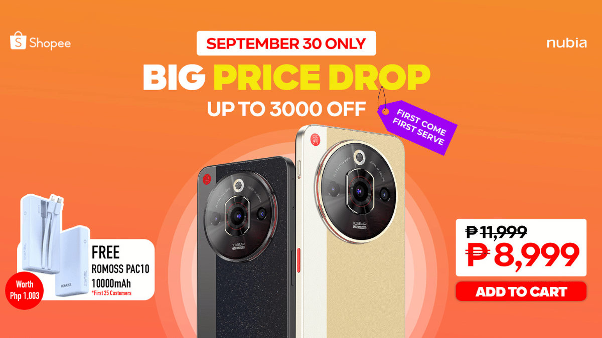 Nubia Discount September Img