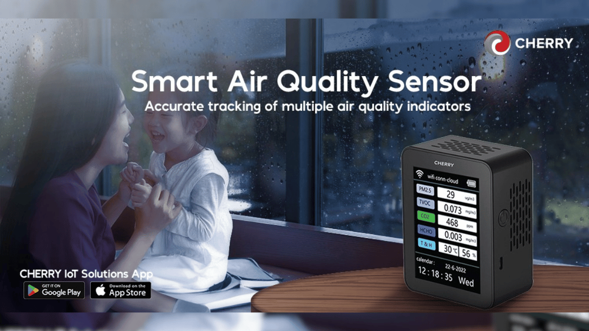 Smart Air Quality Sensor Smart Air Quality Sensor Cherry Iot Solution Img