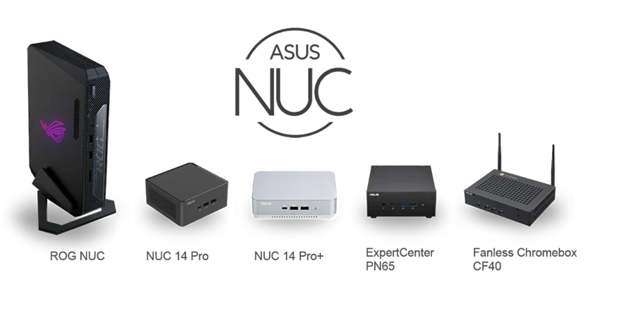 NUC Portfolio Asusnucs