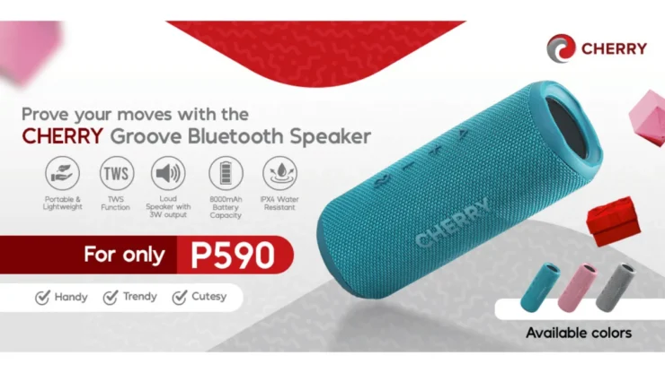 Cherry Groove Bluetooth Speaker Img