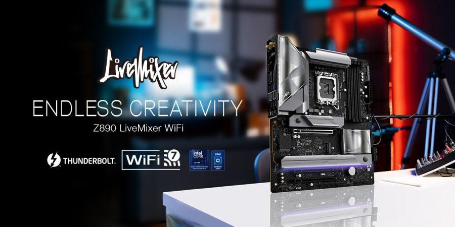ASRock Z890
ASRock Z890 Series LiveMixer WiFi Motherboards aimed for A/V enthusiasts