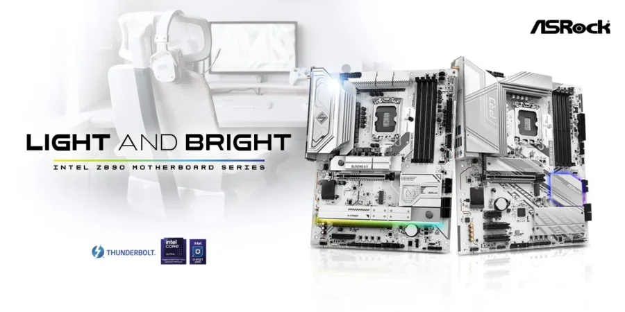 ASRock Z890 Steel Legend and Pro RS Series Motherboards