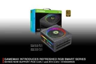 GameMax RGB-SMART Refreshed ATX3.0-3.1 PCIE5.0-5.1