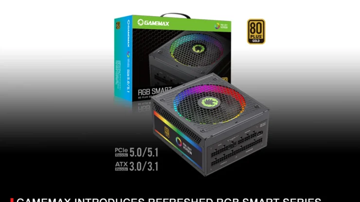 GameMax RGB-SMART Refreshed ATX3.0-3.1 PCIE5.0-5.1