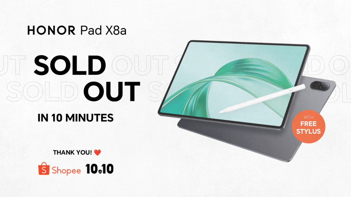 Honor Pad X8a Sold Out 10 Minutes 1010 Img