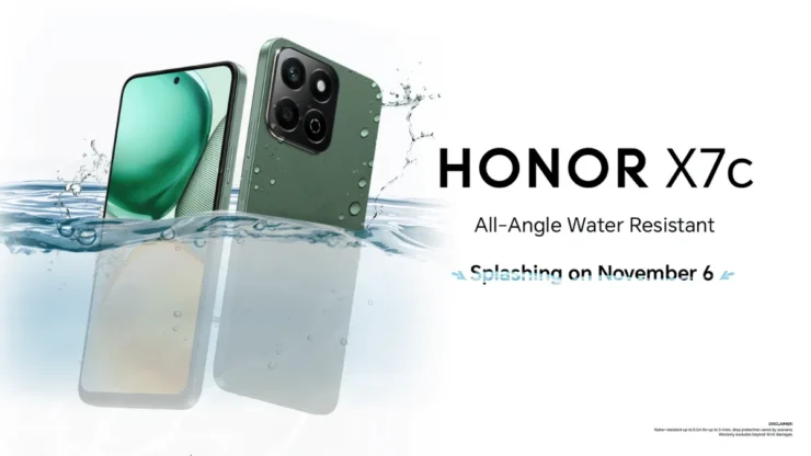 Honor X7c Splashing Soon Img
