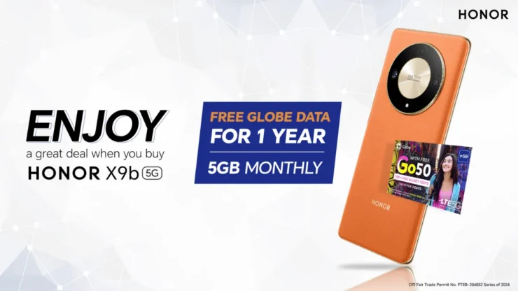 Honor X9b Globe Data Img