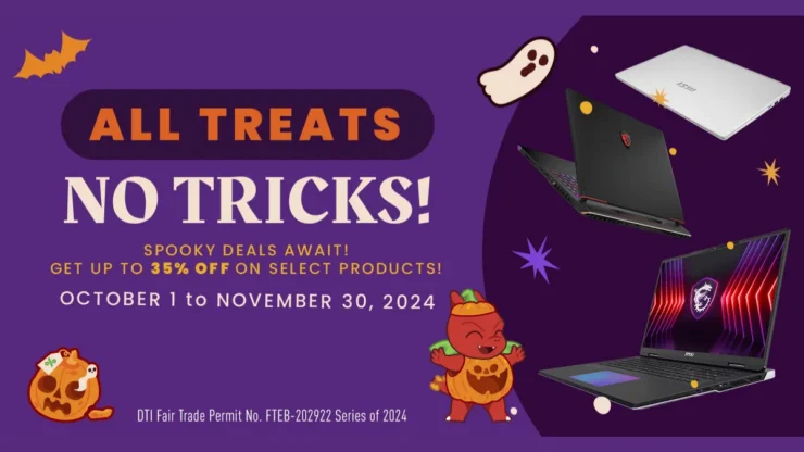 Msi All Treats No Tricks Notebook Promo Img