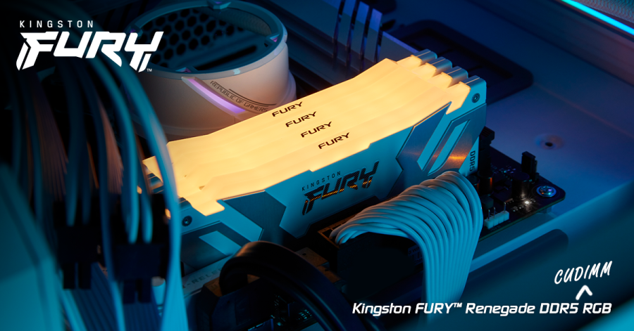 CUDIMM Social Media Fury Renegade Ddr5 Rgb White Cudimm Mod 2