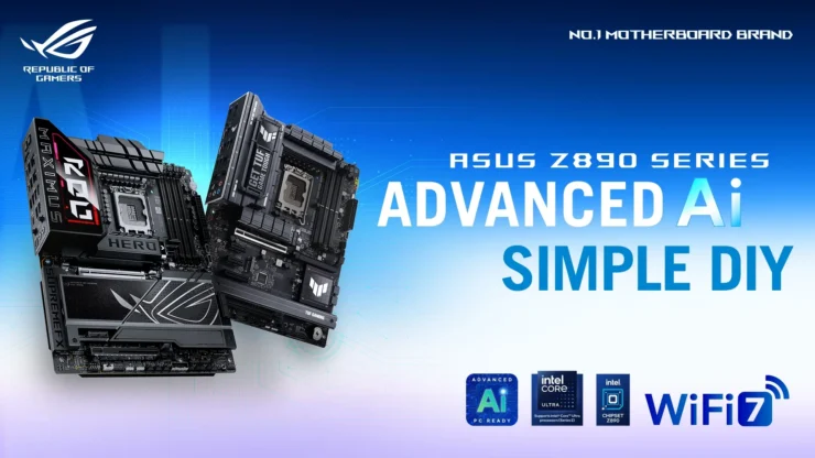 ASUS Z890 Motherboards ROG Maximus, ROG Strix, TUF Gaming, ASUS ProArt, ASUS Prime