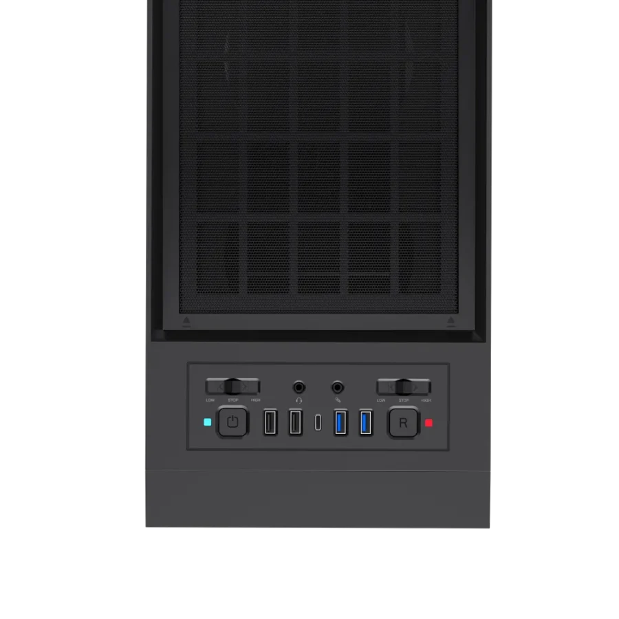 GameMax Titan Silent II Top Controls