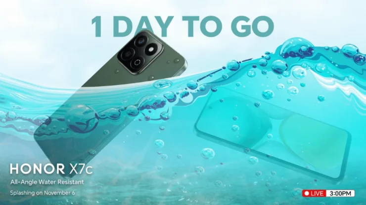 Honor X7c 1 Day To Go Img