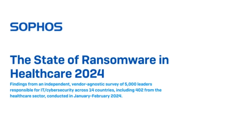 Sophos State Of Ransomware In Healthcare 2024 Img