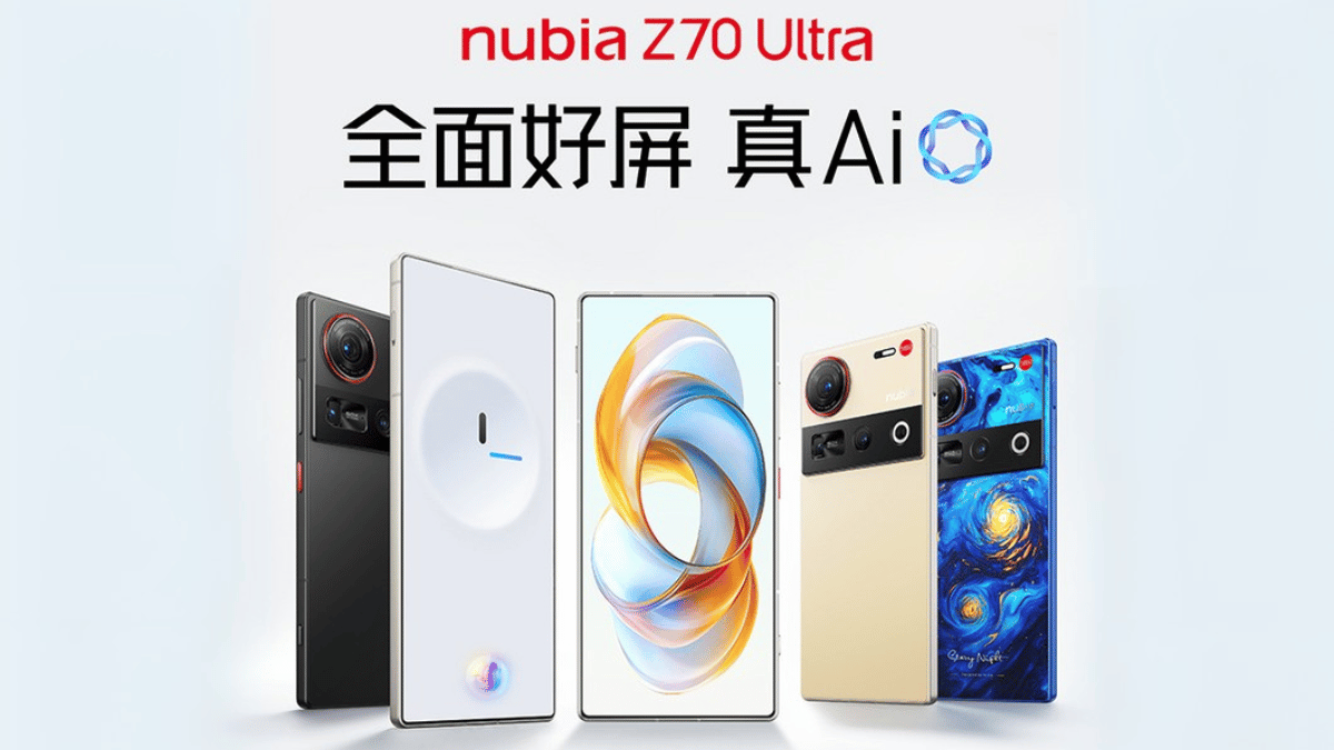 nubia Z70 Ultra Nubia Z70 Ultra Launch Img