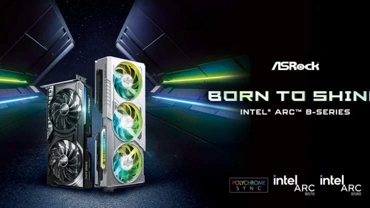 ASRock Intel® Arc™ B Series Graphics Cards Launched