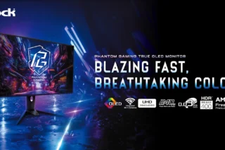ASRock Unveils New Phantom Gaming OLED Series Monitors for the Ultimate Gaming Experience
