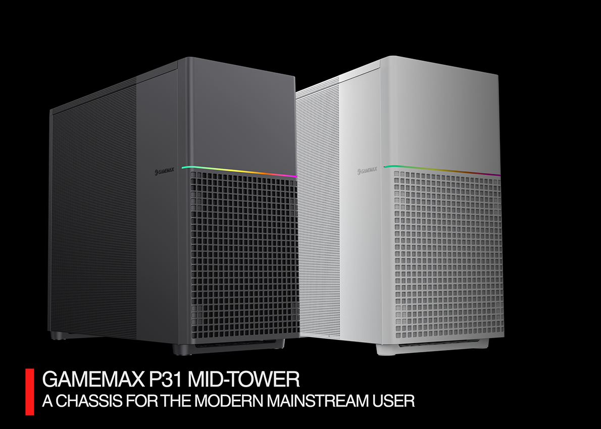 GameMax P31 mid-tower GameMax P31 Mid-Tower Banner