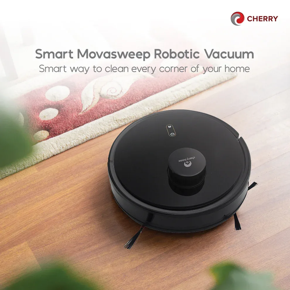 Movasweep CHERRY Smart Movasweep Robotic Vacuum poster