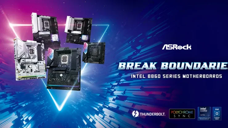 ASRock B860 / H810 Motherboards by Intel