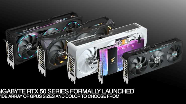 Gigabyte GeForce RTX 50 Series Banner