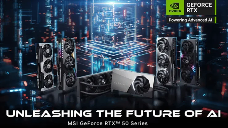 Msi Nvidia Geforce Rtx 50 Series Gpu