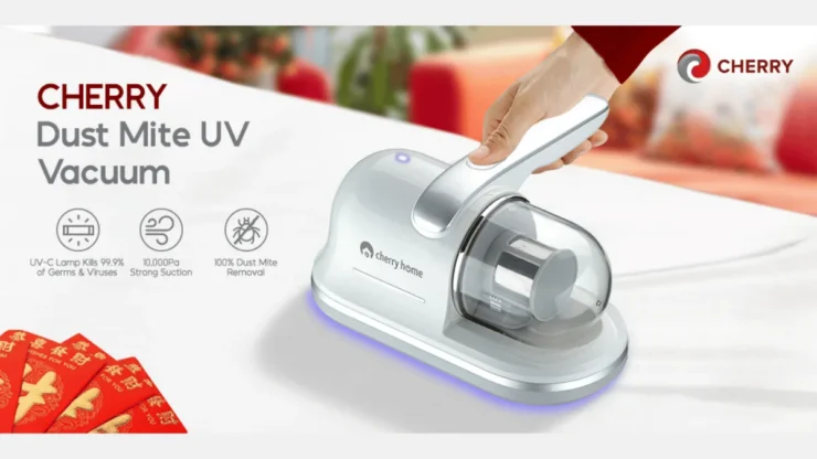 Spring Clean with the CHERRY Dust Mite UV Vacuum After Lunar New Year