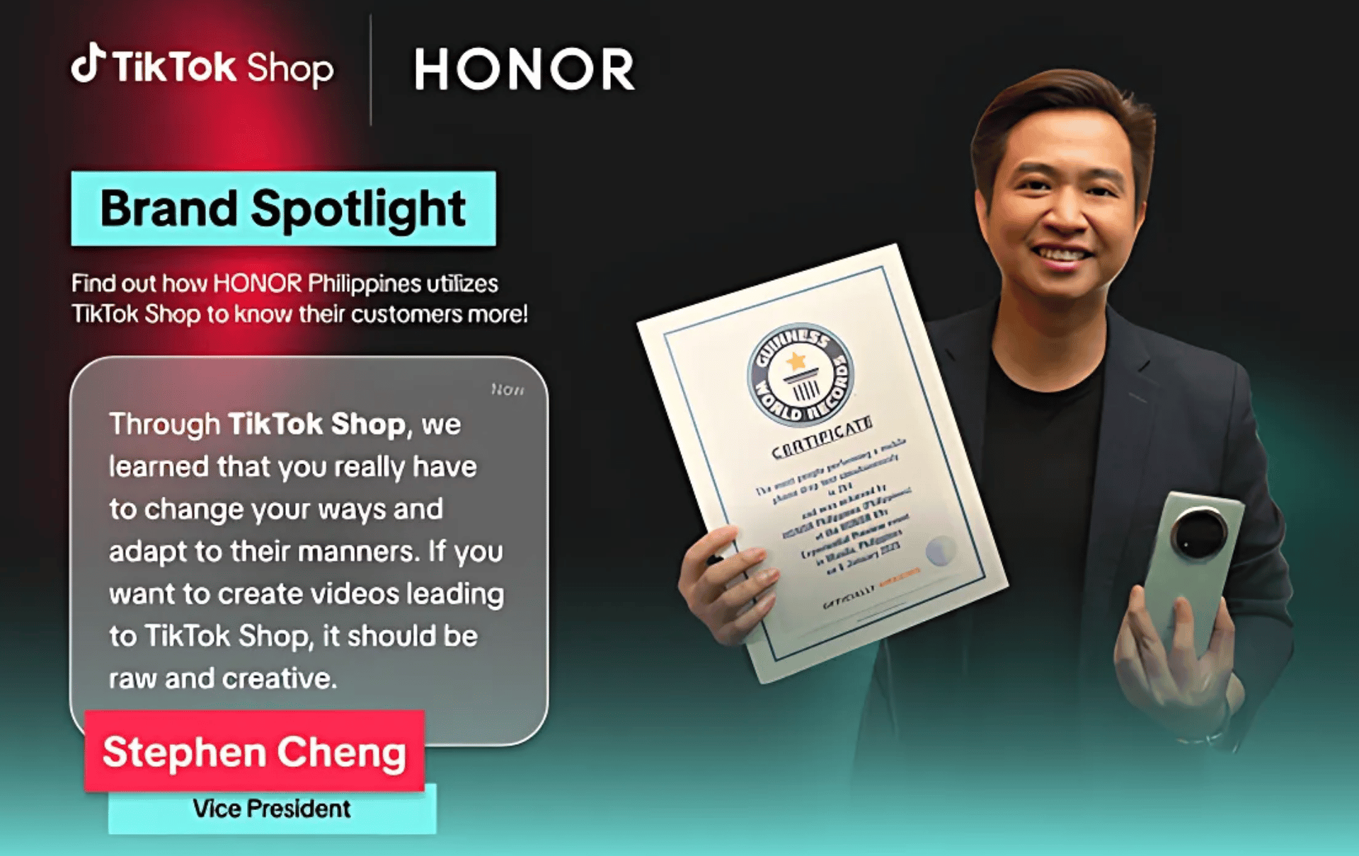 HONOR HONOR Philippines Transforms Digital Retail Experience with TikTok Shop Breakthrough
