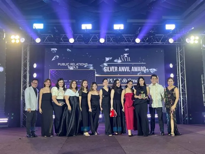 PLDT Enterprise Recognized for driving innovation and industry impact, the PLDT Enterprise Marketing Team, led by Chet Alviz, Vice President and Head of Enterprise Marketing, receives the Silver Anvil Award for PH Digicon 2023 VISION: Reimagine Tomorrow's Enterprises.