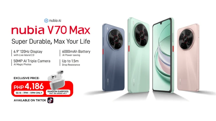 nubia V70 Max