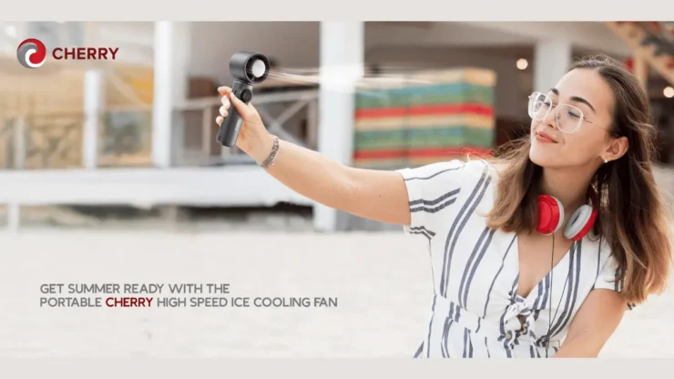 CHERRY High Speed Ice Cooling Fan Summer img