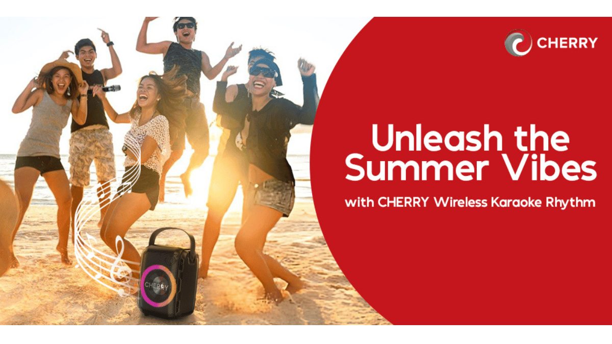 CHERRY Wireless Karaoke Rhythm CHERRY Wireless Karaoke Rhythm Summer Vibesimg