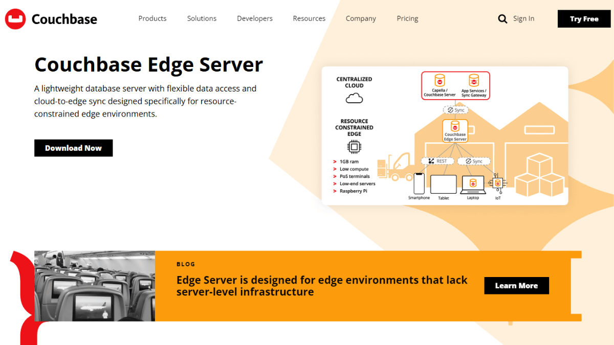 Couchbase Unveils Edge Server