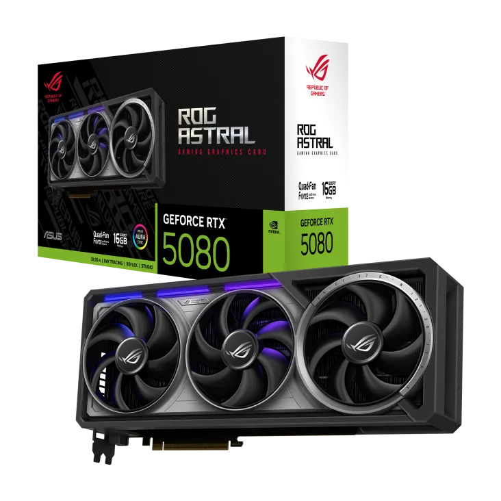 ROG Astral GeForce RTX 5080 Part of Make your Dream PC a Reality raffle rewards