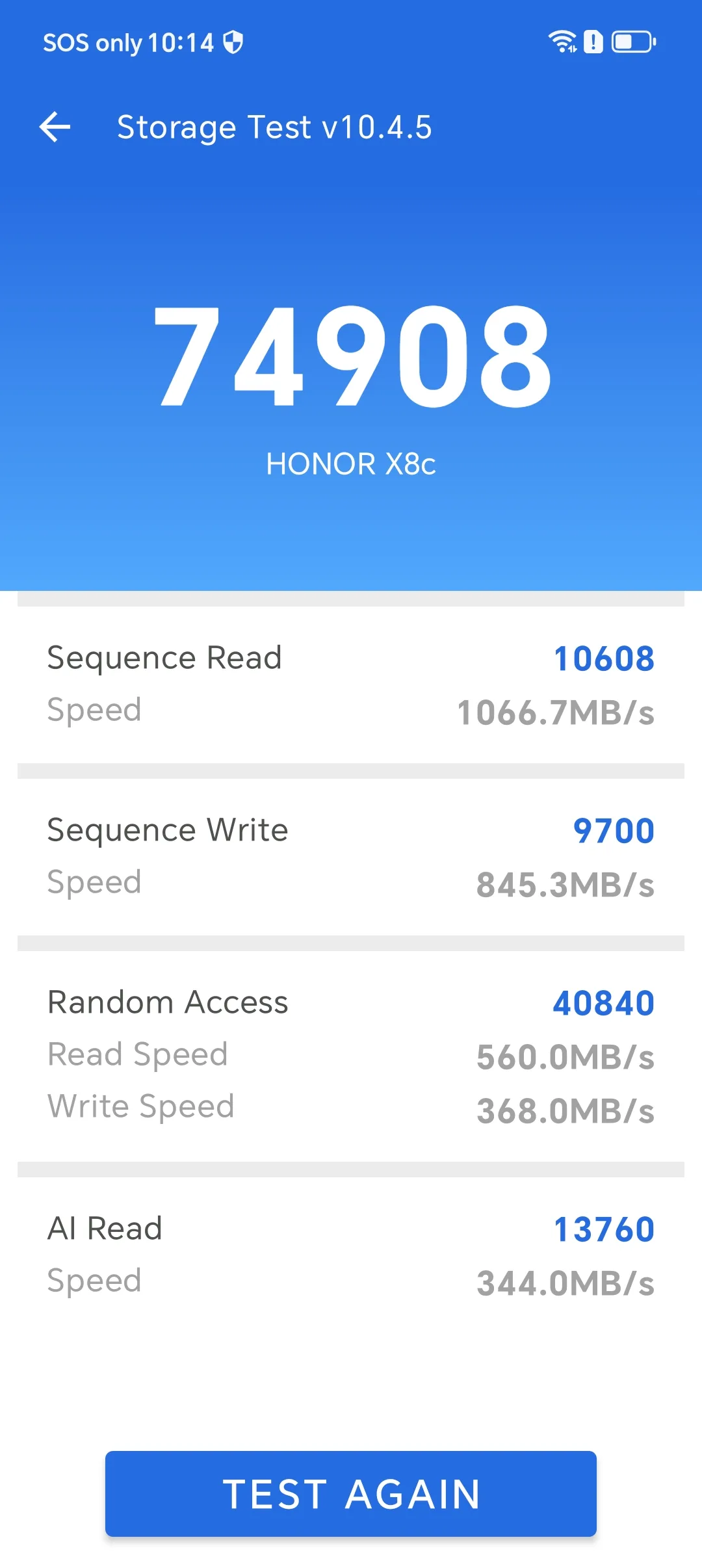 HONOR X8c HONOR X8c