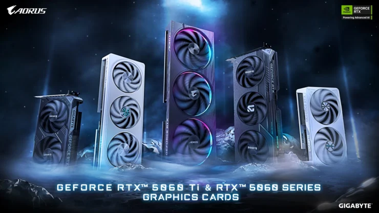 Gigabyte GeForce RTX 5060 Ti and 5060 Series
